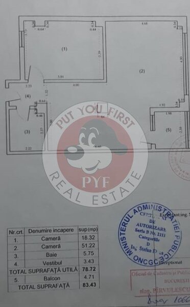 Prosper Mall | Apartament 2 camere | decomandat | 84mp | B10479
